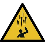 Podlahová značka – Pozor padající led, 50 cm, PVC