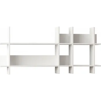 police Nástěnná police Beads bílá