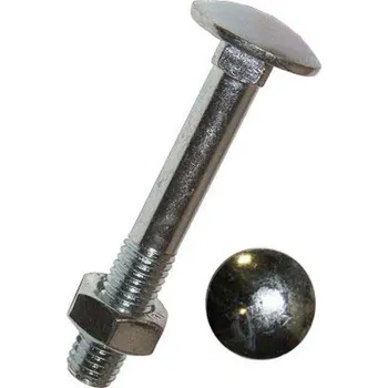 Šroub Dresselhaus Vratové šrouby pozinkované M5 x 20 mm 100 ks