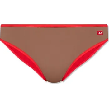 Dámské plavky Spodní díl plavek A03982 - 0HFAN hnědá-červená - Diesel hnědá-červená L