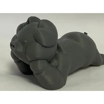 Filament FIBER3D Matte PLA - Matný filament 1,75 mm 1kg, Barva Šedá