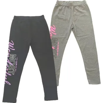 ACTIVE SPORTS DÍVČÍ LEGÍNY "WONDERFUL" Barva: šedá, Velikost: 146