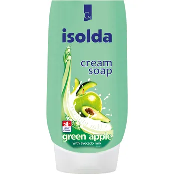 Mýdlo Isolda Zelené jablko s avokádovým mlékem 500 ml