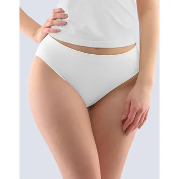 Kalhotky Gina Výhodné balení 5 kusů - Kalhotky klasické Bamboo 00051P Barva/Velikost: bílá / M/L