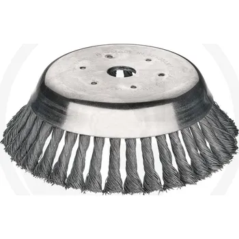 Brusný kotouč B-Forest Špičkový kovový kuželový kartáč 180mm | 25,4mm