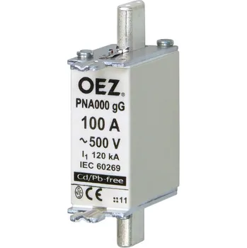 Stavebniny PNA000 160A gG Pojistková vložka AC 400V/DC 250V vel.000 OEZ:40490