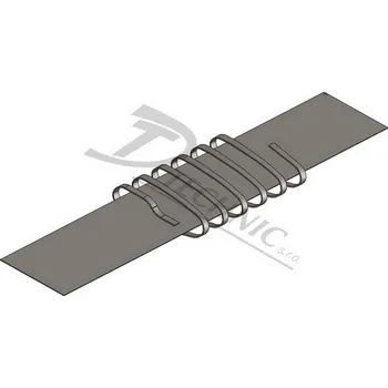 Hromosvod ZD 01 Zemnící pás s přivařenou páskou 30/4 - 250x2000 mm DT TECHNIC 104000