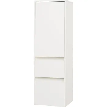 Koupelnový nábytek Opto koupelnová skříňka vysoká 125 cm, pravé otevírání, bílá CN914P