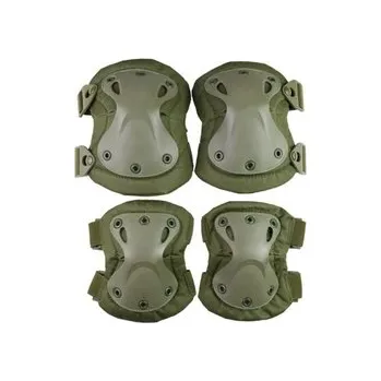 Chránič nohou Taktické chrániče kolen a loktů CS Military - zelené
