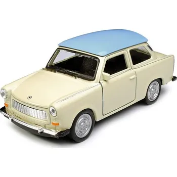 autíčko Welly Trabant 601 (cream/blue) 1:34-39