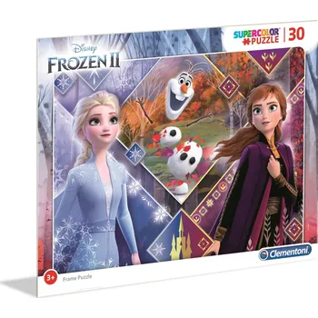 Puzzle CLEMENTONI Puzzle Ledové království 2: Sestry s Olafem 30 dílků