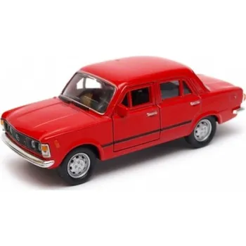 autíčko Welly Fiat 125p Červený 1:32-39