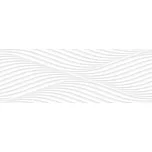 Obklad Peronda Cotton waves bílá 33x100 cm mat COTTONWHWR