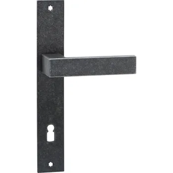 Dveřní kování COBRA BADEN KOVANÉ Provedení: BB (pokojový klíč), Povrch: K - kované kování, Rozteč: 90 mm