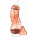 Difrax Kojenecká S-lahvička antikolik Cihlová 250ml