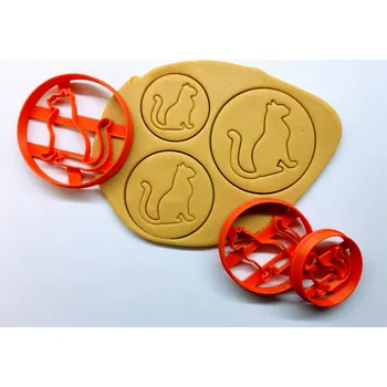 Zahradní dekorace Kočičí štěstí vykrajovátko - Kočka#08 - SET 3ks - speciální edice (50% z ceny darujeme)