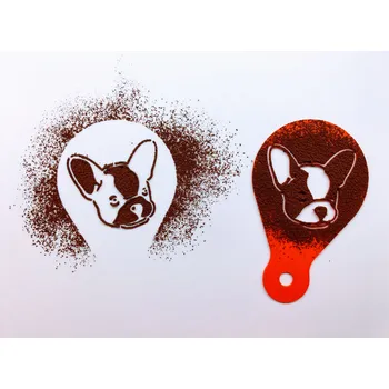 Šablona na zdobení (Stencil) - Francouzský buldoček