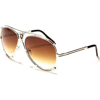Sluneční brýle Khan UNISEX Aviator Sluneční brýle Zlaté Khan KN-M21011s4