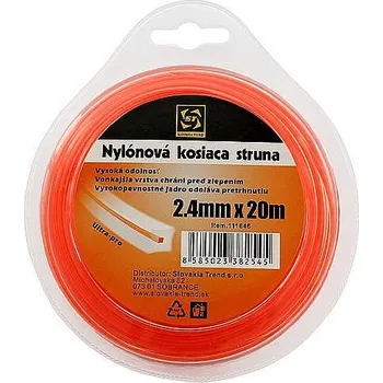 Struna do sekačky Struna DualCut DBQ 2,7mm, 15m, hranatá