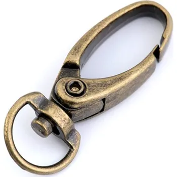 Kovová karabina průvlek 10 mm 740920 3 staromosaz