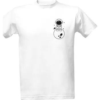 Pánská móda Tričko s potiskem Přistání astronauta pánské