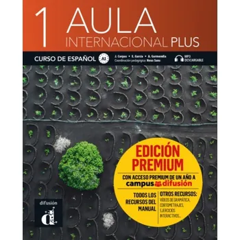 Španělský jazyk Aula Internacional Plus 1: Curso de español - J. Corpas a kol. (2020, brožovaná) + CD
