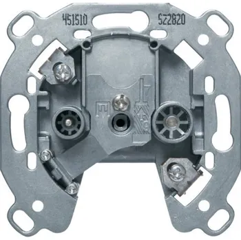 Elektrická zásuvka Anténní zásuvka TV-R, průchozi, serie 1930/glas/R.classic BERKER 451510