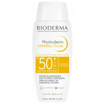 Přípravek na opalování Bioderma Photoderm Mineral Fluid SPF50+ 75 g