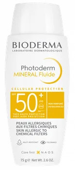 Přípravek na opalování Bioderma Photoderm Mineral Fluid SPF50+ 75 g