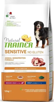 Krmivo pro psa Trainer Natural Sensitive No Gluten Adult Medium/Maxi Duck 12 kg