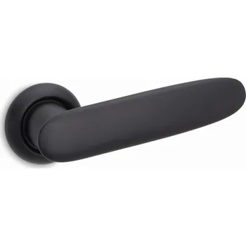 Dveřní kování COBRA MODEL 2225 Provedení: PZ (vložkový zámek), Povrch: Černá