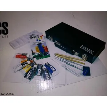 Vodová barva Akrylové barvy box 8 x 22ml Liquitex Basics