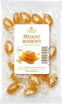 Bonbon Valdemar Grešík Medové bonbóny 100 g
