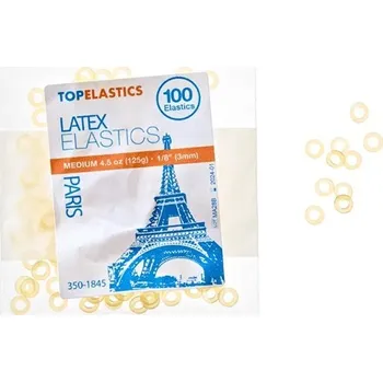 Ortodontické gumičky TopElastics PARIS, 1/8" medium, 100 ks