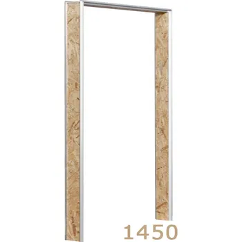 Stavební pouzdro 1450 mm - Kontrazárubeň LATENTE Průchozí výška: 1 970 mm, Typ příčky: ZEĎ, Tloušťka příčky: 100 - 300 mm