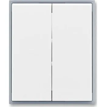 vypínač Kryt vypínače dělený 3558E-A00652 04 bílá/ledová šedá Element ABB