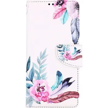 Pouzdro na mobilní telefon Pouzdro Vivo Y11s knížkové Něžná pírka (kryt neboli obal na Vivo Y11s)