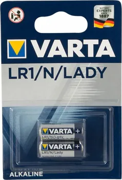 Článková baterie Varta Lady LR1 2 ks