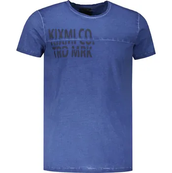 Pánské tričko Pánské triko KIXMI NIREL TMAVĚ MODRÁ M