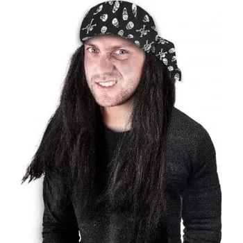 Karnevalový doplněk Šátek pirátský 53x53cm