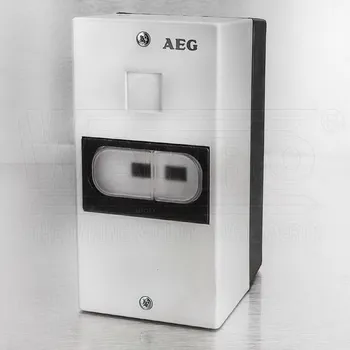 Rozvaděč wpr287 termoplastový kryt IP55 pro motorový spouštěč Mbs 25 AEG 39/51