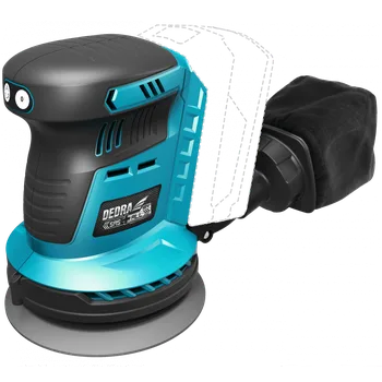 excentrická bruska Dedra DED7062 125 mm bez aku