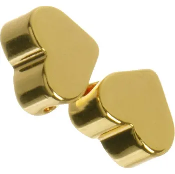 Korálek Korálek pozlacený Au, 6x7x3,5 mm