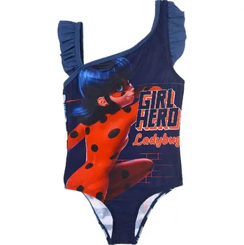 Dívčí plavky SUN CITY Dívčí plavky Kouzelná Beruška Hero modré Velikost: 104 (4 roky)