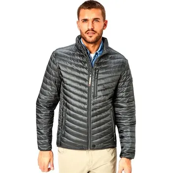 Pánská prošívamá bunda Walker tmavě šedá 7XL -10XL ODE-P30037 - 10XL