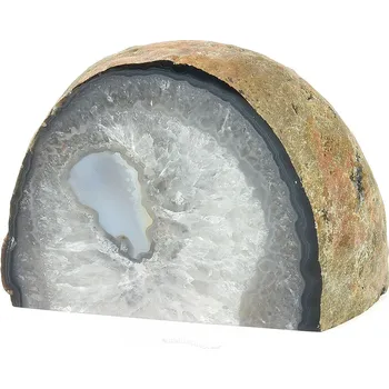 Přírodní kámen Achát dekorační geoda 1015g
