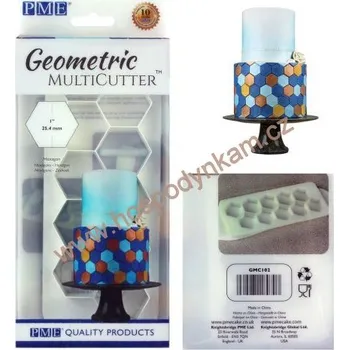 Vykrajovač na marcipán - šestiúhelník