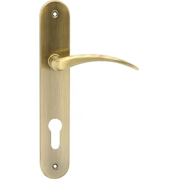 COBRA MILENA Provedení: PZ (vložkový zámek), Povrch: OFS - bronz česaný, Rozteč: 90 mm