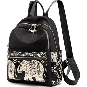 Městský batoh Lifestyle Chibao černý indický slon