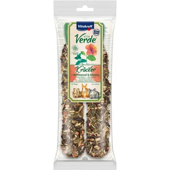 Krmivo pro hlodavce Vitakraft Vita Verde Kracker kopřiva+ibišek 80g